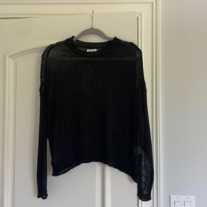 Princess Polly Black Sweater Size M/L
